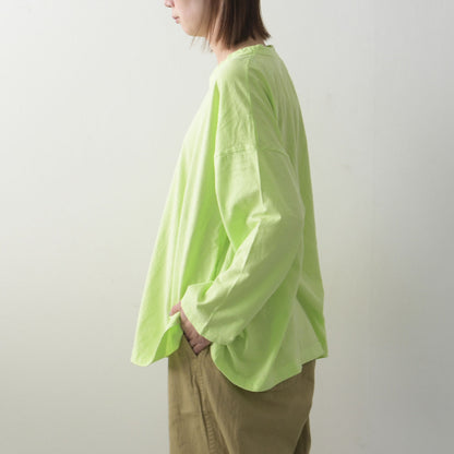 prit [プリット] 30/1リサイクルムラ糸天竺 フレアプルオーバー[P91567] [2025SS]