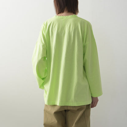 prit [プリット] 30/1リサイクルムラ糸天竺 フレアプルオーバー[P91567] [2025SS]