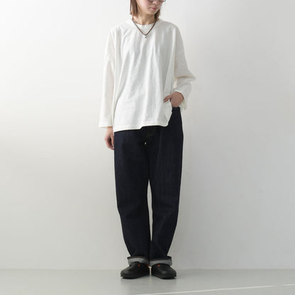 prit [プリット] 30/1リサイクルムラ糸天竺 フレアプルオーバー[P91567] [2025SS]