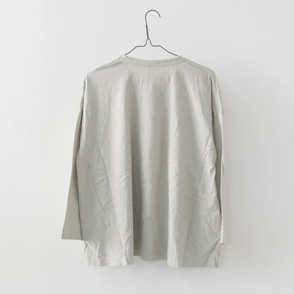 prit [プリット] 30/1リサイクルムラ糸天竺 フレアプルオーバー[P91567] [2025SS]