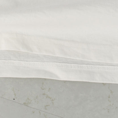 prit [プリット] 17/1空紡天竺×10/1ムラ糸プリント5分袖フレームTシャツ  [P91638] プリントTシャツ・5分袖・オーバーサイズ・ゆったりサイズ・チェック柄・ドット柄・フレーム柄・ドロップショルダー・LADY'S [2026SS]