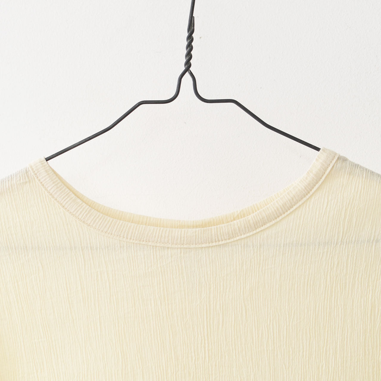 prit [プリット] 40/1クレープロッキーバル ラウンドヘムクルーネック [P92513] [2025SS]