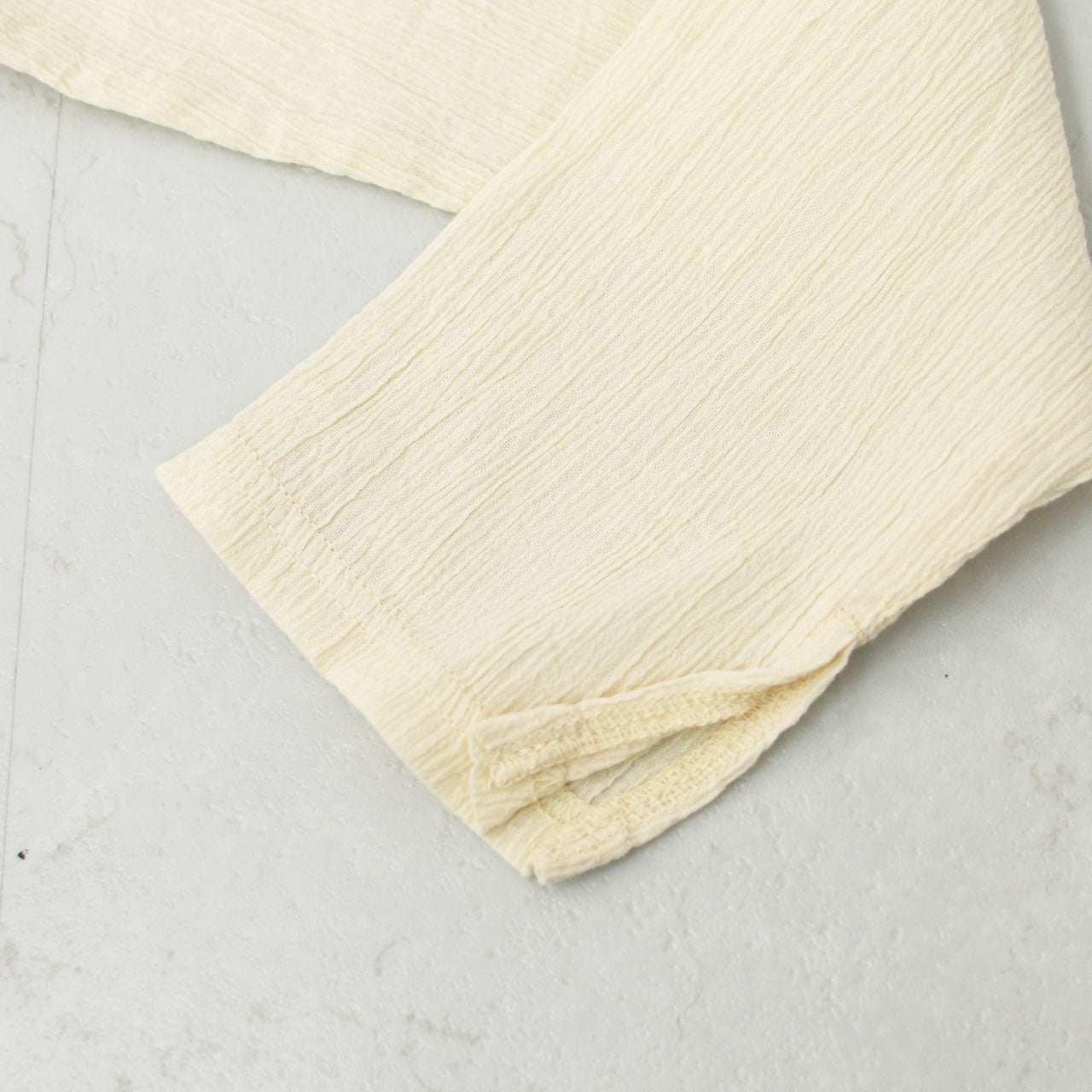 prit [プリット] 40/1クレープロッキーバル ラウンドヘムクルーネック [P92513] [2025SS]