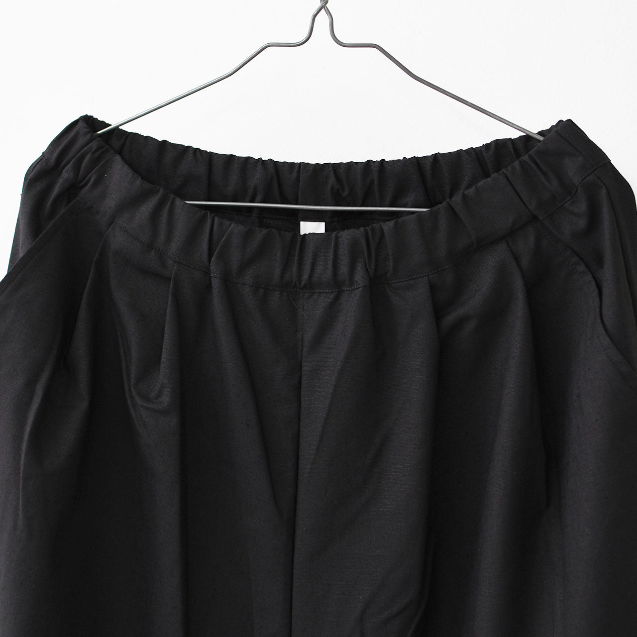 prit [プリット] リネン混ストレッチシャンブレー タックバギーパンツ [P92522]  [2025SS]