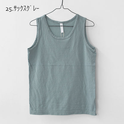 prit [プリット] 30/1リサイクルムラ糸天竺タンクトップ [P92546]  [2025SS]