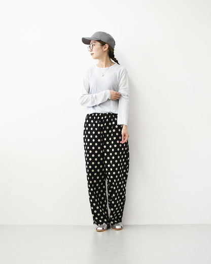 prit [プリット] 80/1シアーハイツイストフライスクルーネック [P92612] シアーTEE・長袖・シアー素材・透け感・LADY'S [2026SS]