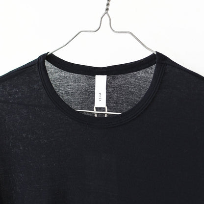 prit [プリット] 80/1シアーハイツイストフライスクルーネック [P92612] シアーTEE・長袖・シアー素材・透け感・LADY'S [2026SS]