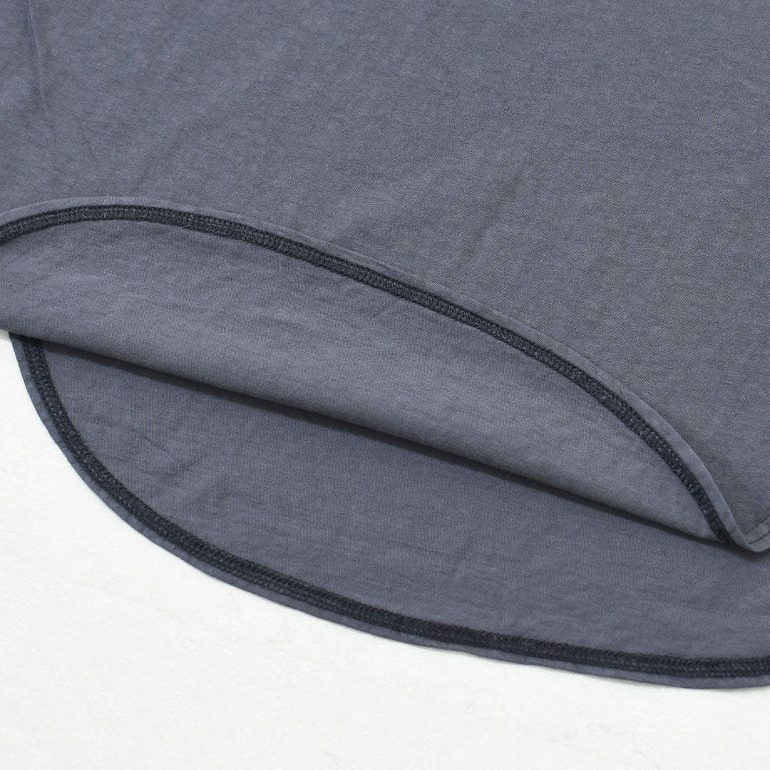 prit [プリット] 40/1ムラ糸MVSハイゲージ天竺ラウンドヘムノースリーブ [P92638] ノースリーブ・ノースリーブTシャツ・タンクトップ・インナー・コットン・LADY'S [2026SS]