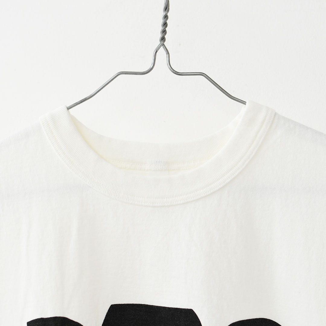 prit [プリット] 18/1空紡度詰天竺フレームドットプリントTシャツ [P92644] Tシャツ・半袖Tシャツ・ドット・コットン・クルーネック・LADY'S [2026SS]