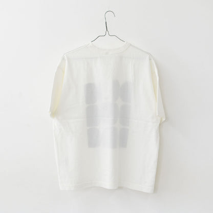 prit [プリット] 18/1空紡度詰天竺フレームドットプリントTシャツ [P92644] Tシャツ・半袖Tシャツ・ドット・コットン・クルーネック・LADY'S [2026SS]