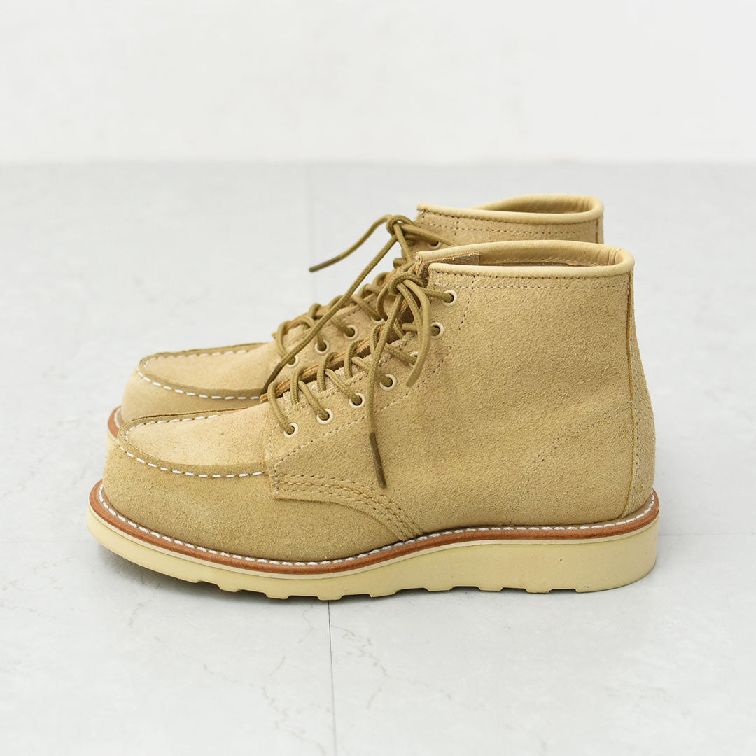 RED WING[レッドウィング] 6-inch Classic Moc / CREAM [3328] 6インチ クラシックモック・クラシックモック・アビリーン・ラフアウト・モックトゥ・ワークブーツ・LADY'S [2026SS]