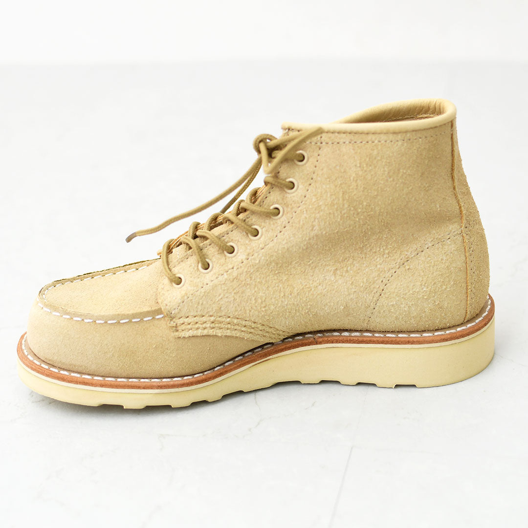 RED WING[レッドウィング] 6-inch Classic Moc / CREAM [3328] 6インチ クラシックモック・クラシックモック・アビリーン・ラフアウト・モックトゥ・ワークブーツ・LADY'S [2026SS]