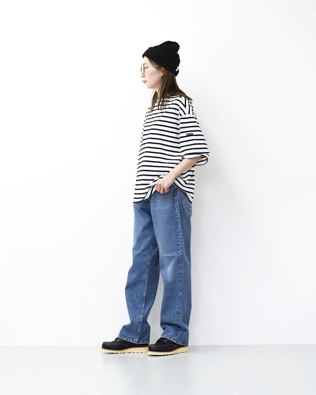 RED WING[レッドウィング] 6-inch Classic Moc / BLACK [3373] 6インチ クラシックモック・クラシックモック・ブラック・バウンダリー・モックトゥ・ワークブーツ・LADY'S [2026SS]