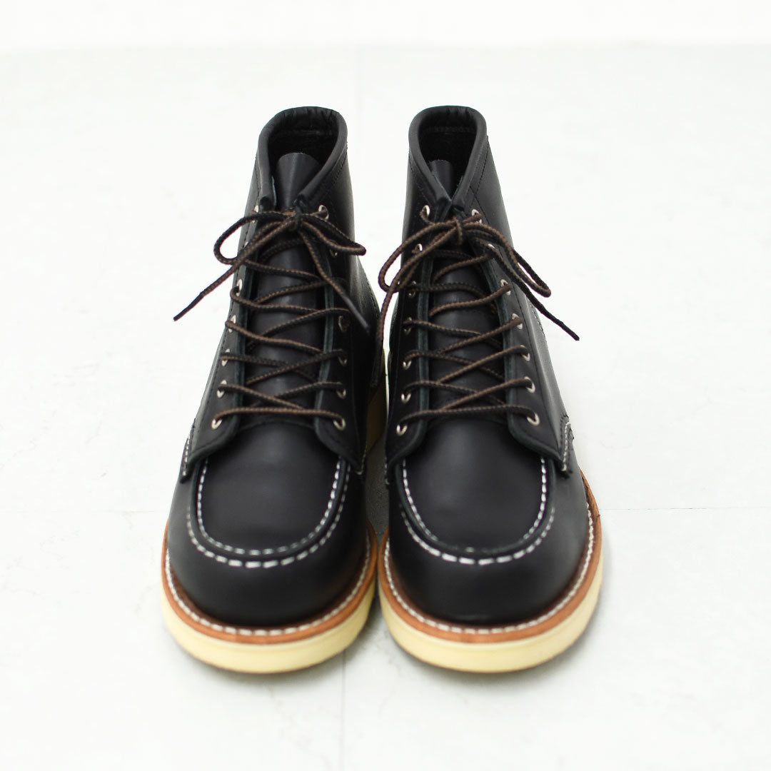 RED WING[レッドウィング] 6-inch Classic Moc / BLACK [3373] 6インチ クラシックモック・クラシックモック・ブラック・バウンダリー・モックトゥ・ワークブーツ・LADY'S [2026SS]