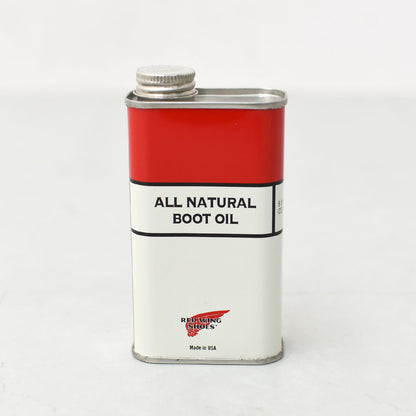 RED WING [レッドウィング] All Natural Boot Oil [97103] オールナチュラル ブーツオイル・ブーツオイル・シューズケア用品・ブーツケア用品・保革オイル・保護オイル・革製品専用 [2026SS]