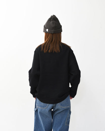 RINEN [リネン] ウールコットンダブルフェイス クルーネック [R17606-W] ウール・コットン・ダブルフェイス・クルーネック・長袖・LADY'S [2025AW]