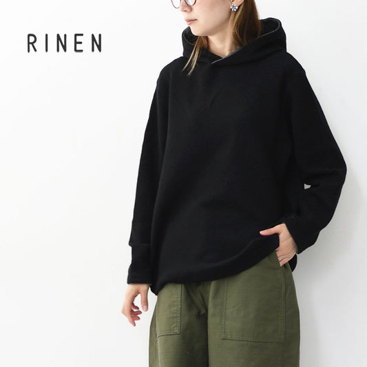 RINEN [リネン] ウールコットンダブルフェイス パーカー [R17607-W] パーカー・ウール・コットン・ダブルフェイス・長袖・LADY'S [2025AW]