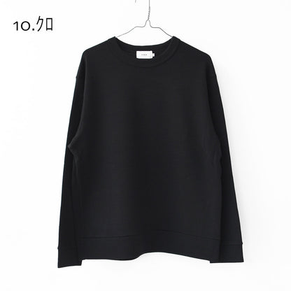 RINEN [リネン] 60/1引き揃えウールミラノリブ クルーネック [R17608-M] ニット・クルーネック・ミラノリブ・ウール・MEN'S [2025AW]