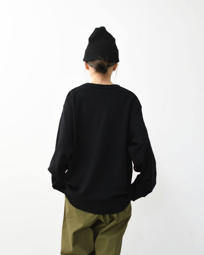 RINEN [リネン] 60/1引き揃えウールミラノリブ クルーネック [R17608-M] ニット・クルーネック・ミラノリブ・ウール・MEN'S [2025AW]