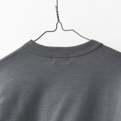 RINEN [リネン] 60/1引き揃えウールミラノリブ クルーネック [R17608-M] ニット・クルーネック・ミラノリブ・ウール・MEN'S [2025AW]