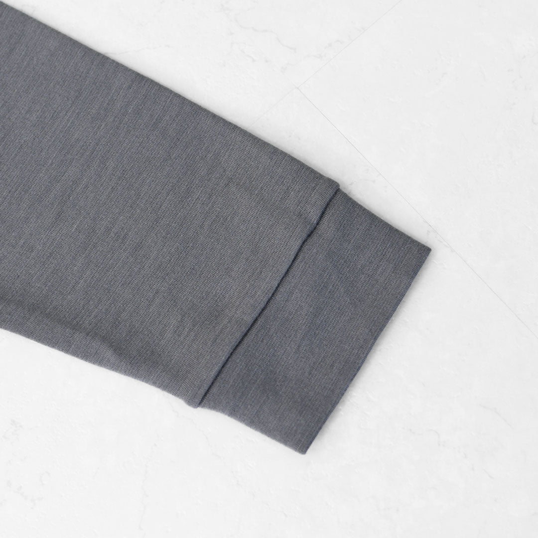 RINEN [リネン] 60/1引き揃えウールミラノリブ クルーネック [R17608-M] ニット・クルーネック・ミラノリブ・ウール・MEN'S [2025AW]