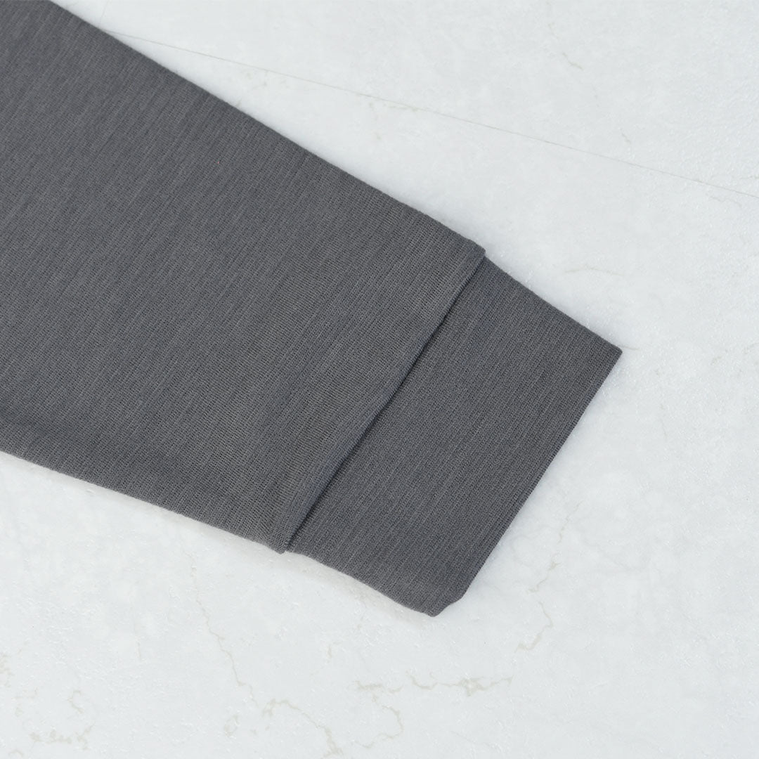 RINEN [リネン] 60/1引き揃えウールミラノリブ クルーネック [R17608-W] ニット・クルーネック・ミラノリブ・ウール・LADY'S [2025AW]