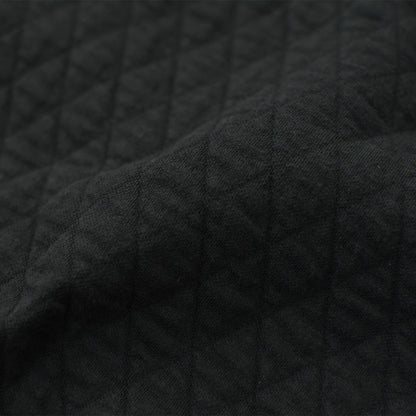 RINEN [リネン] 30/1オーガニック天竺ダイヤキルティング クルーネック [R17610] クルーネックスウェット・クルーネック・ダイヤキルティング・コットン・長袖・オーガニック・LADY'S [2025AW]