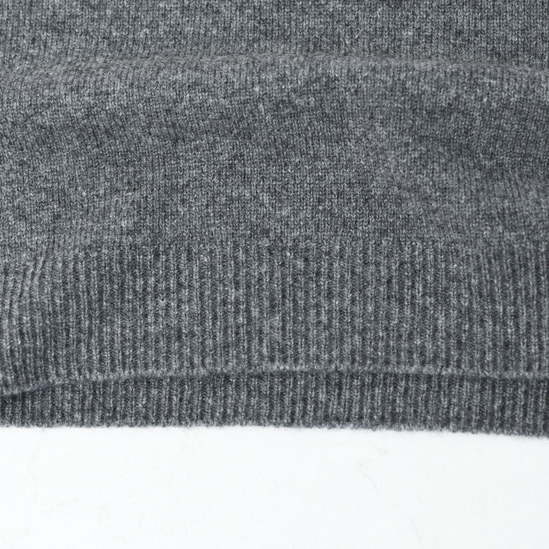 RINEN [リネン] 2/15ウール天竺編み(ホールガーメント) クルーネック [R17681-W] ニット・クルーネック・ラムウール・ラグランスリーブ・ホールガーメント・LADY'S [2025AW]