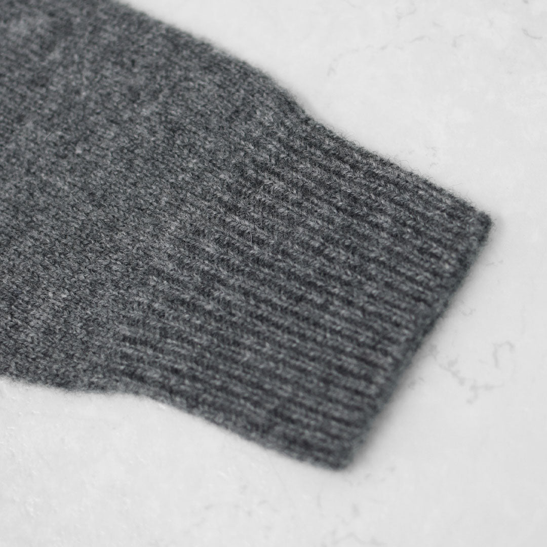 RINEN [リネン] 2/15ウール天竺編み(ホールガーメント) タートルネック [R17682] ニット・タートルネック・ウールニット・あったかニット・LADY'S [2025AW]