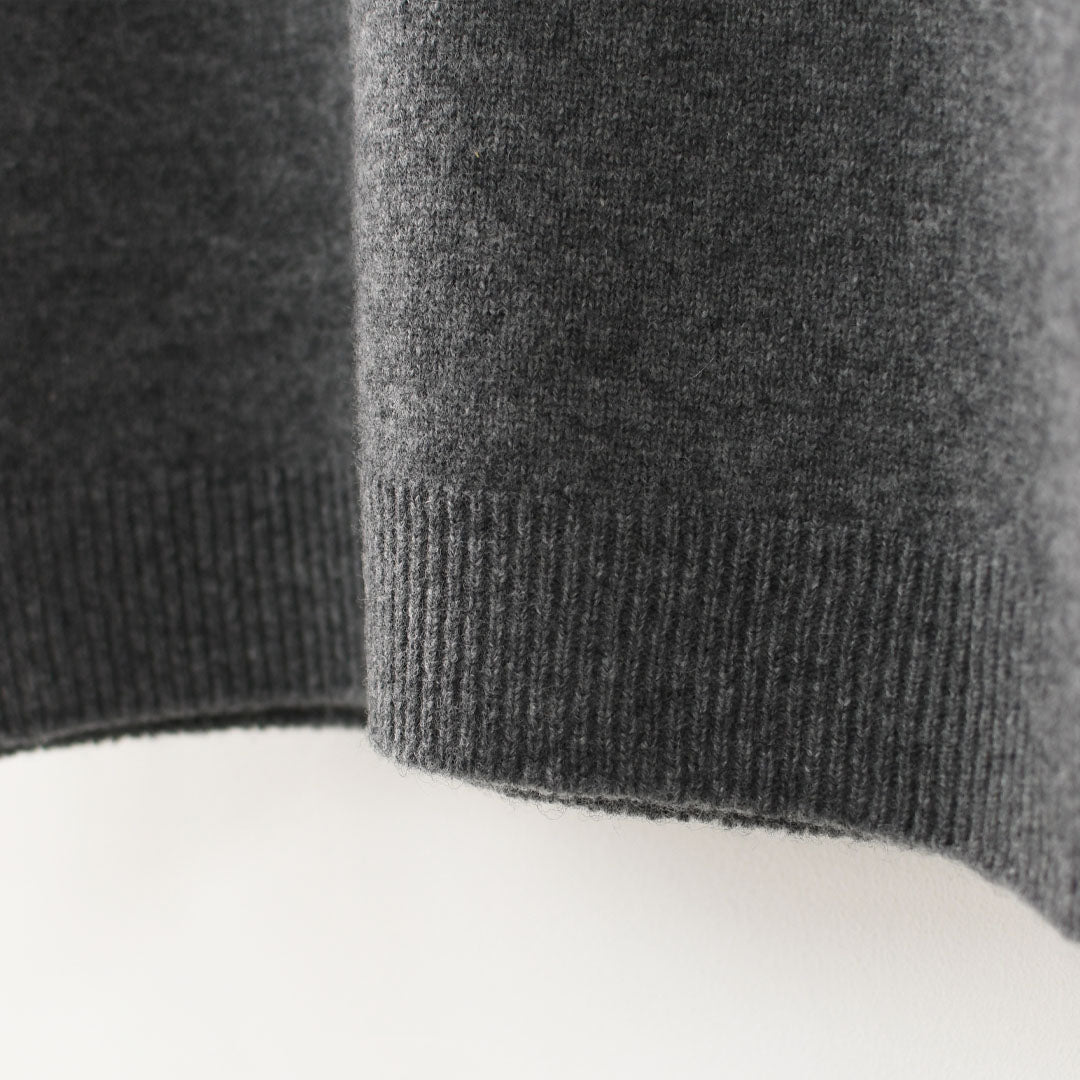 RINEN [リネン] 2/15ウール天竺編み(ホールガーメント) タートルネック [R17682] ニット・タートルネック・ウールニット・あったかニット・LADY'S [2025AW]