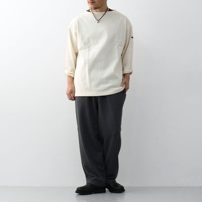 RINEN [リネン] 40/2スーピマ裏毛ラクパンツ [R19505] [2025SS]