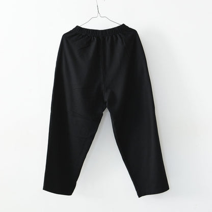 RINEN [リネン] 40/2スーピマ裏毛ラクパンツ [R19505] [2025SS]