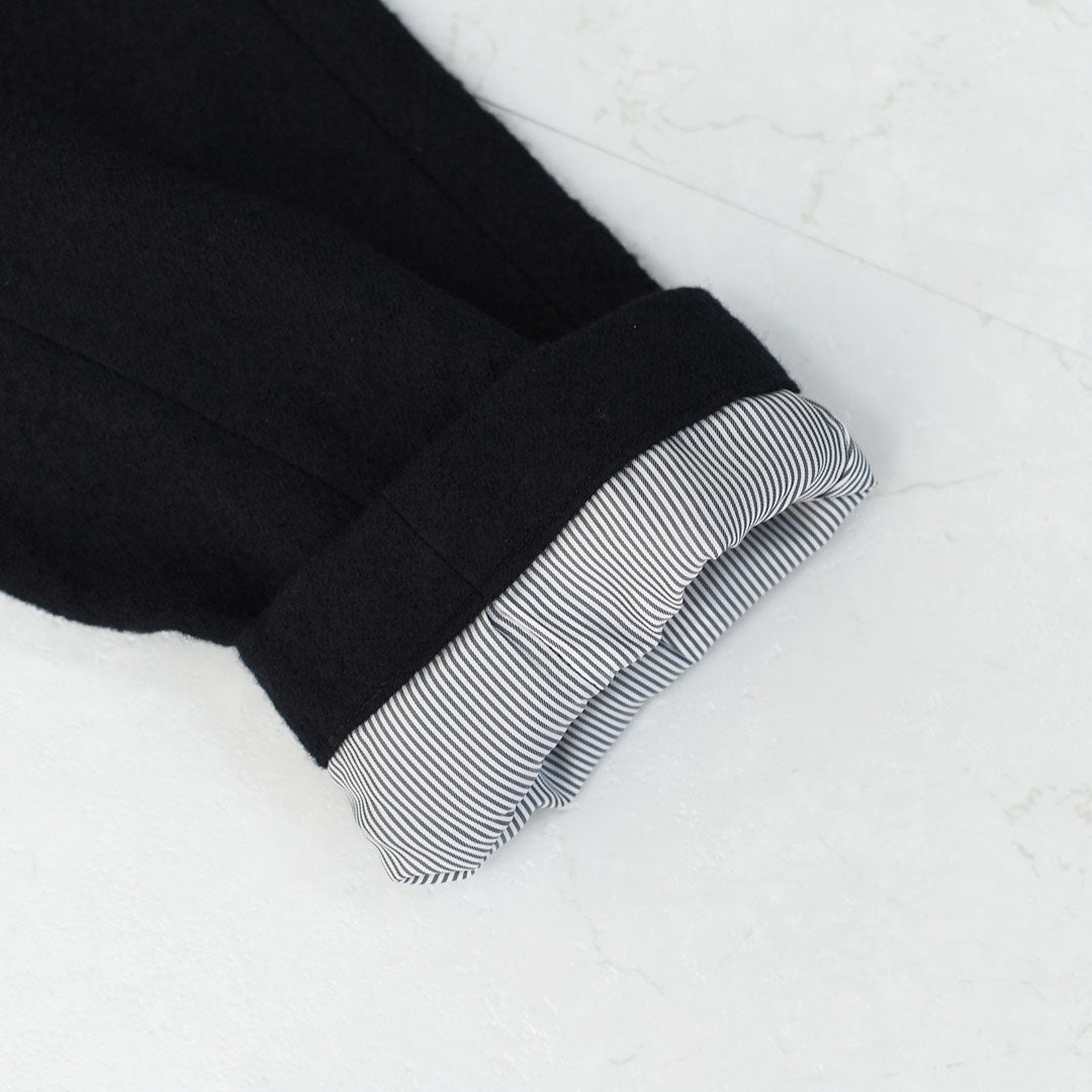 RINEN [リネン] 2/48ウール綾織 ラグランカバーオールジャケット [R27605-W] ウールジャケット・カバーオール・ラグランスリーブ・カジュアルスタイル・LADY'S [2025AW]