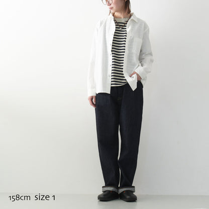 RINEN [リネン] 80/2 ダウンプルーフ レギュラーカラーシャツ  [R35000-S]  [2025SS]