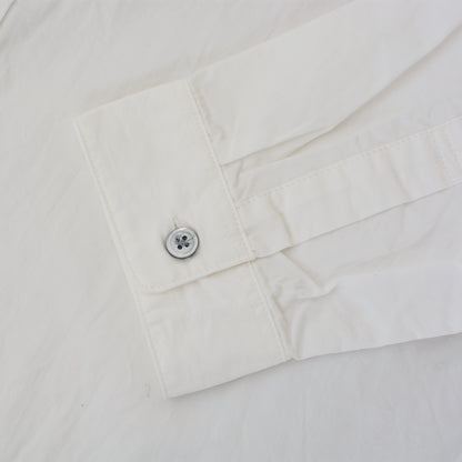 RINEN [リネン] 80/2ダウンプルーフレギュラーカラーオーバーサイズシャツ 無地 [R37500-S] [2024AW]