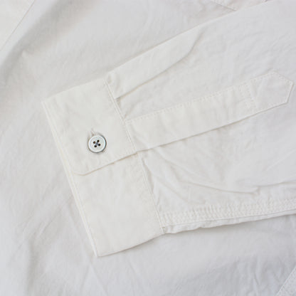 RINEN [リネン] 80/2ダウンプルーフスタンドカラーオーバーサイズシャツ 無地 [R37501-S]  [2024AW]