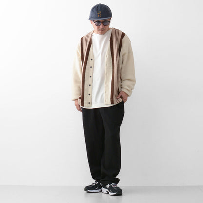 RINEN [リネン] 2/60 ウール綾織ベーシックパンツ [R47500]  [2024AW]