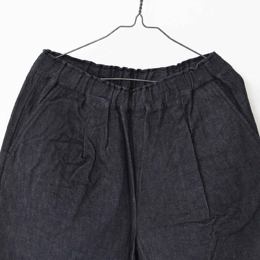 RINEN [リネン] 10オンス ノットインディゴデニム テーパードパンツ [R47603-W] デニムパンツ・テーパードパンツ・ベーシックパンツ・ゆったりシルエット・LADY'S [2025AW]