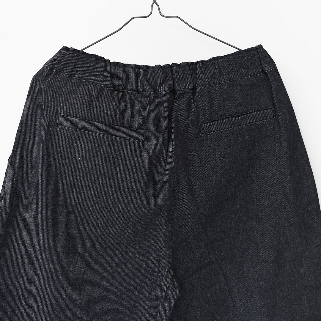 RINEN [リネン] 10オンス ノットインディゴデニム テーパードパンツ [R47603-W] デニムパンツ・テーパードパンツ・ベーシックパンツ・ゆったりシルエット・LADY'S [2025AW]