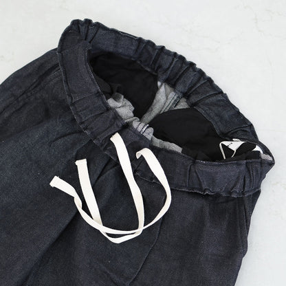 RINEN [リネン] 10オンス ノットインディゴデニム テーパードパンツ [R47603-W] デニムパンツ・テーパードパンツ・ベーシックパンツ・ゆったりシルエット・LADY'S [2025AW]