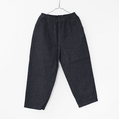 RINEN [リネン] 10オンス ノットインディゴデニム リラックスパンツ [R47604-W] デニムパンツ・テーパードパンツ・ベーシックパンツ・ゆったりシルエット・LADY'S [2025AW]