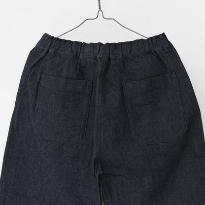 RINEN [リネン] 10オンス ノットインディゴデニム リラックスパンツ [R47604-W] デニムパンツ・テーパードパンツ・ベーシックパンツ・ゆったりシルエット・LADY'S [2025AW]