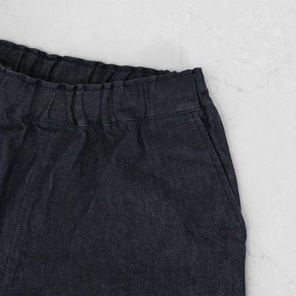 RINEN [リネン] 10オンス ノットインディゴデニム リラックスパンツ [R47604-W] デニムパンツ・テーパードパンツ・ベーシックパンツ・ゆったりシルエット・LADY'S [2025AW]