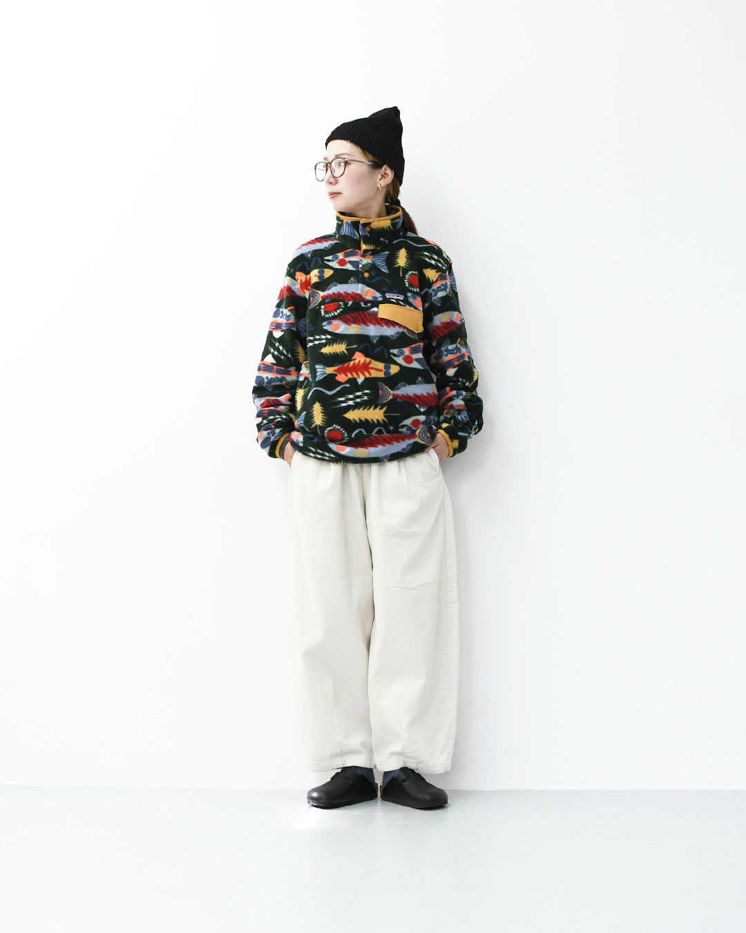 RINEN [リネン] 16/1 14ウェルコーデュロイ オーバルパンツ [R47607] コーデュロイパンツ・イージーパンツ・コットン素材・ゆったりシルエット・LADY'S [2025AW]