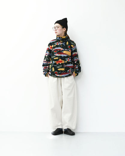 RINEN [リネン] 16/1 14ウェルコーデュロイ オーバルパンツ [R47607] コーデュロイパンツ・イージーパンツ・コットン素材・ゆったりシルエット・LADY'S [2025AW]