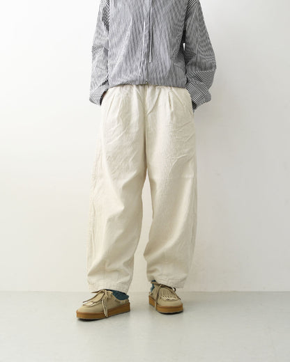 RINEN [リネン] 16/1 14ウェルコーデュロイ オーバルパンツ [R47703-W] オーバルパンツ・コーデュロイパンツ・ワイドパンツ・オーバルシルエット・ ゆったりパンツ・LADY'S [2026AW]