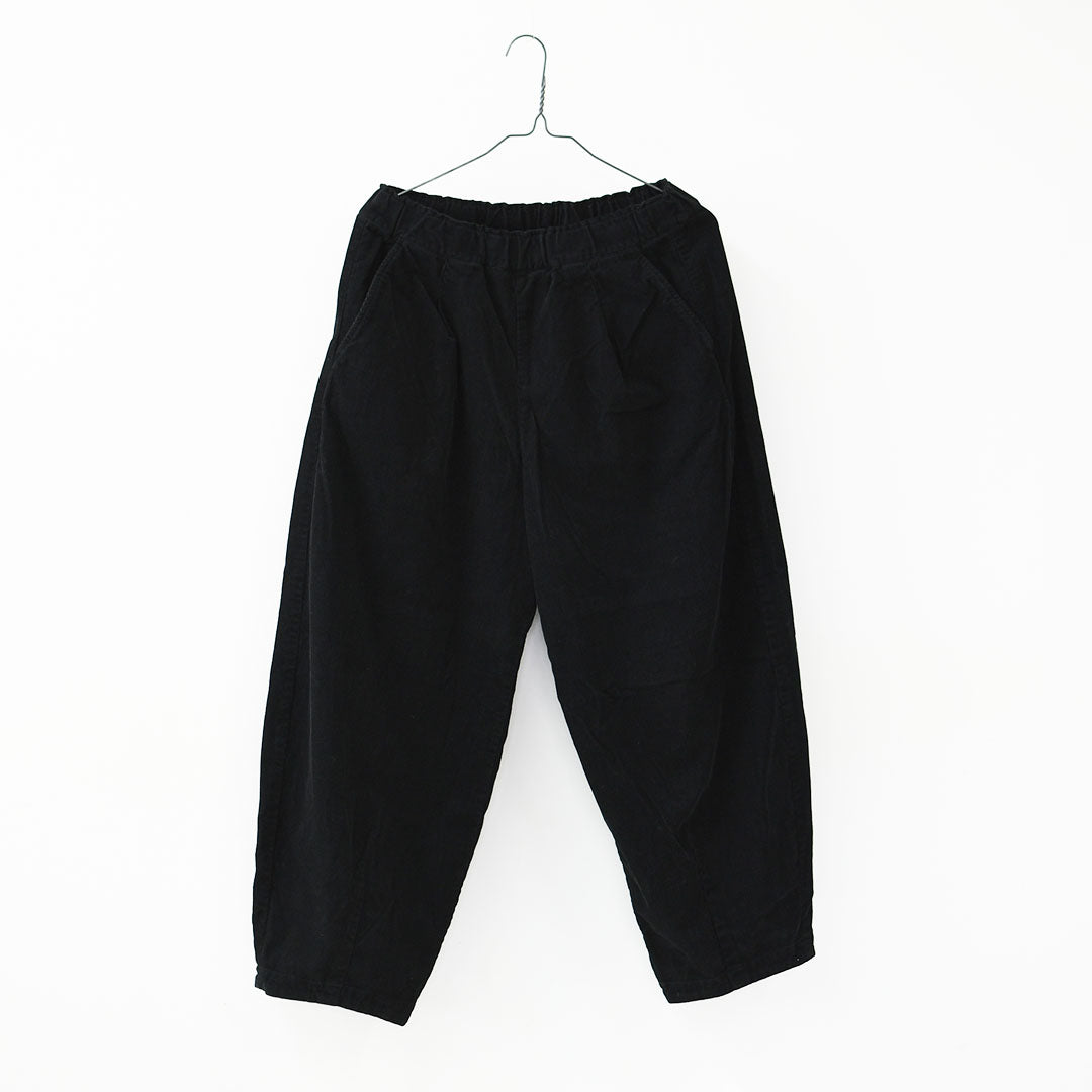 RINEN [リネン] 16/1 14ウェルコーデュロイ オーバルパンツ [R47703-W] オーバルパンツ・コーデュロイパンツ・ワイドパンツ・オーバルシルエット・ ゆったりパンツ・LADY'S [2026AW]