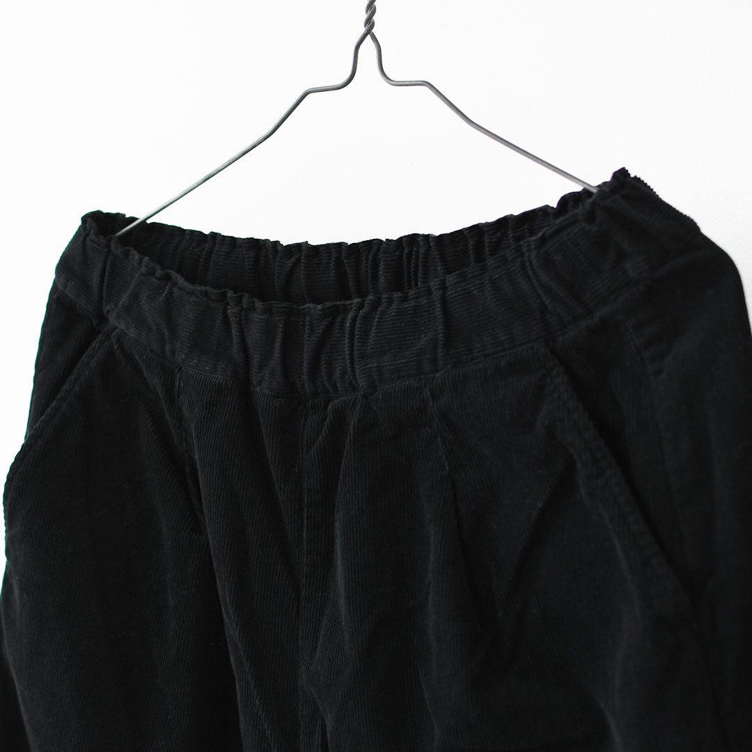 RINEN [リネン] 16/1 14ウェルコーデュロイ オーバルパンツ [R47703-W] オーバルパンツ・コーデュロイパンツ・ワイドパンツ・オーバルシルエット・ ゆったりパンツ・LADY'S [2026AW]