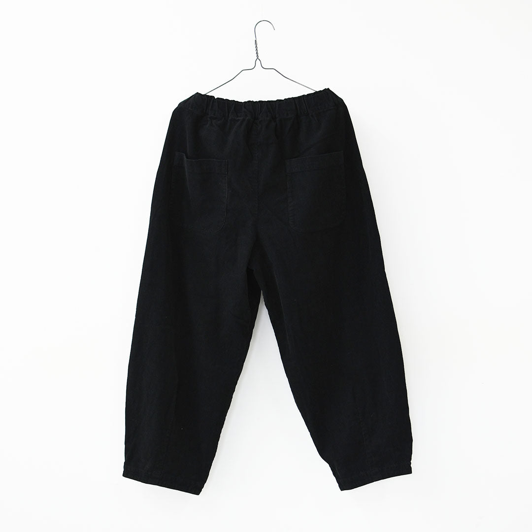 RINEN [リネン] 16/1 14ウェルコーデュロイ オーバルパンツ [R47703-W] オーバルパンツ・コーデュロイパンツ・ワイドパンツ・オーバルシルエット・ ゆったりパンツ・LADY'S [2026AW]