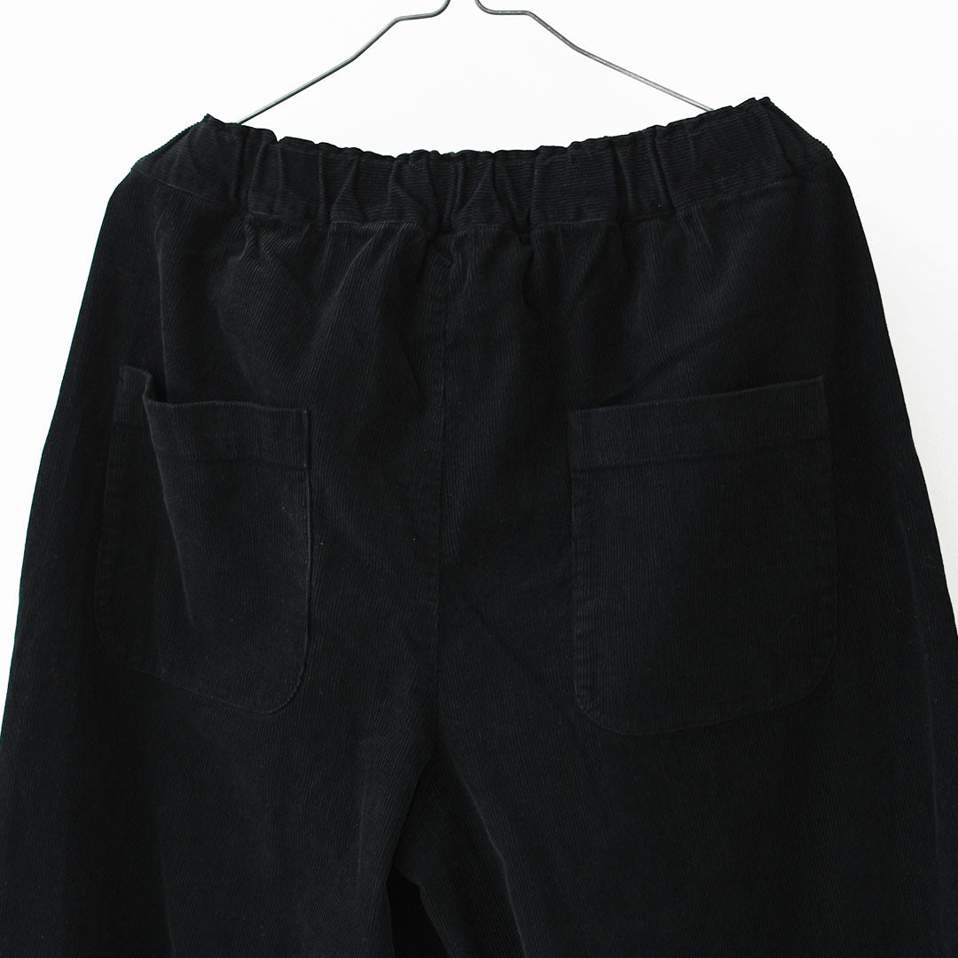 RINEN [リネン] 16/1 14ウェルコーデュロイ オーバルパンツ [R47703-W] オーバルパンツ・コーデュロイパンツ・ワイドパンツ・オーバルシルエット・ ゆったりパンツ・LADY'S [2026AW]